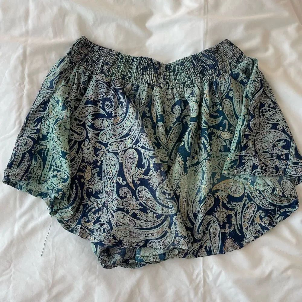 Printed boho shorts - Picture 4 of 5